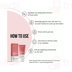 Dermatouch Dailyglow Bright & Even Skin Tone Face Wash 70Gm